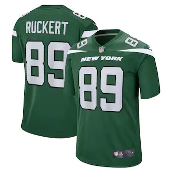 mens nike jeremy ruckert gotham green new york jets game pl